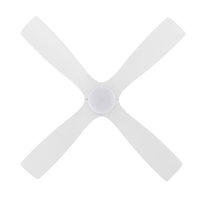 Ivy Bronx 48 In. 4 Solid Wood Blades Indoor Flush Mount